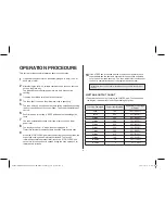 Preview for 9 page of Daewoo KOR-761EB Operating Instructions & Cook Book