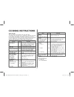 Preview for 16 page of Daewoo KOR-761EB Operating Instructions & Cook Book