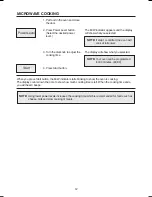 Preview for 13 page of Daewoo KOR-7LREW Operating Instructions & Cook Book