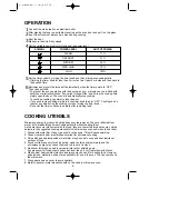 Preview for 7 page of Daewoo KOR-81A5 Operating Instructions Manual