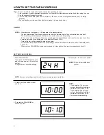 Preview for 8 page of Daewoo KOR-836T Operating Instructions Manual