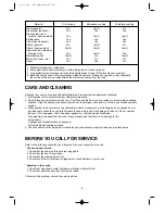 Предварительный просмотр 7 страницы Daewoo KOR-86150S Operating Instructions Manual