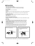 Preview for 5 page of Daewoo KOR-861G6 Operating Instructions Manual