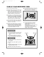 Preview for 24 page of Daewoo KOR-861G6 Operating Instructions Manual