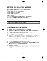 Preview for 26 page of Daewoo KOR-861G6 Operating Instructions Manual