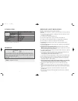 Preview for 3 page of Daewoo KOR-861R Operating Instructions Manual