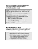 Preview for 4 page of Daewoo KOR-867S0A Operating Instructions Manual