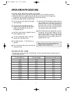 Preview for 8 page of Daewoo KOR-86CH7A Operating Instructions Manual