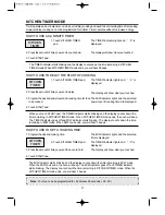 Preview for 12 page of Daewoo KOR-86CH7A Operating Instructions Manual