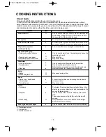 Preview for 19 page of Daewoo KOR-86CH7A Operating Instructions Manual