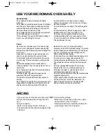 Preview for 20 page of Daewoo KOR-86CH7A Operating Instructions Manual