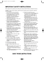 Preview for 3 page of Daewoo KOR-86CH9 Operating Instructions Manual