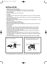 Preview for 5 page of Daewoo KOR-86CH9 Operating Instructions Manual