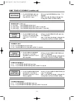 Preview for 14 page of Daewoo KOR-86CH9 Operating Instructions Manual