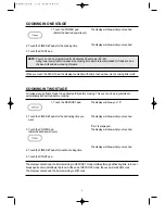 Предварительный просмотр 9 страницы Daewoo KOR-86FB Operating Instructions & Cook Book