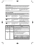 Предварительный просмотр 10 страницы Daewoo KOR-86FB Operating Instructions & Cook Book