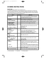 Предварительный просмотр 17 страницы Daewoo KOR-86FB Operating Instructions & Cook Book