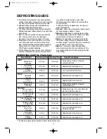 Предварительный просмотр 21 страницы Daewoo KOR-86FB Operating Instructions & Cook Book