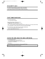 Preview for 16 page of Daewoo KOR-8A2B3A27 Operating Instructions & Cook Book