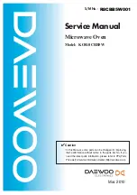 Daewoo KOR-8CBB5W Service Manual preview