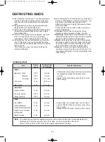 Preview for 25 page of Daewoo KOR-9G5B Operating Instructions Manual