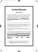 Preview for 31 page of Daewoo KOR-9G5B Operating Instructions Manual