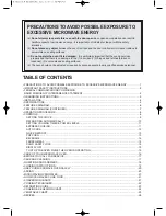 Предварительный просмотр 3 страницы Daewoo KOR-9GDA Operating Instructions & Cook Book