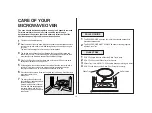 Preview for 16 page of Daewoo KOR07R3ZEC Operating Instructions & Cook Book