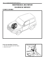 Preview for 313 page of Daewoo KORANDO Service Manual