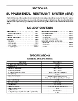 Preview for 1309 page of Daewoo KORANDO Service Manual