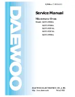 Preview for 1 page of Daewoo KOT-150S0A Service Manual