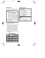 Preview for 11 page of Daewoo KOT-170SB Use And Care Manual