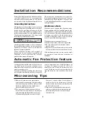 Preview for 5 page of Daewoo KOT-1H0SB Use And Care Manual