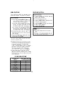 Preview for 11 page of Daewoo KOT-1H0SB Use And Care Manual