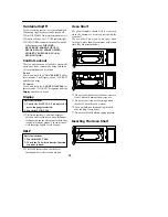 Preview for 17 page of Daewoo KOT-1H0SB Use And Care Manual