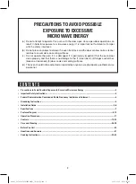 Preview for 2 page of Daewoo KOT-1J0U8 Operating Instructions Manual