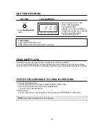 Preview for 21 page of Daewoo KQG-868G7S Operating Instructions & Cook Book