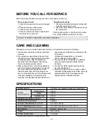 Preview for 24 page of Daewoo KQG-868G7S Operating Instructions & Cook Book