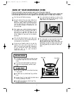 Preview for 7 page of Daewoo KQG-8A475S Operating Instructions & Cook Book