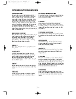 Preview for 14 page of Daewoo KQG-8A475S Operating Instructions & Cook Book