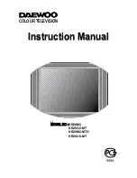 Daewoo KR25G5-MT Instruction Manual preview