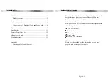 Preview for 4 page of Daewoo L520B User Manual