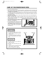 Preview for 21 page of Daewoo Magic Chef MCM980A Manual