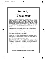 Preview for 22 page of Daewoo Magic Chef MCM980A Manual