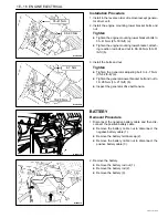 Предварительный просмотр 72 страницы Daewoo MATIZ Service Manual