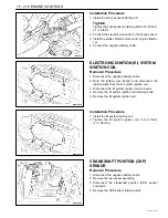 Предварительный просмотр 414 страницы Daewoo MATIZ Service Manual