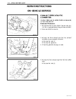 Предварительный просмотр 426 страницы Daewoo MATIZ Service Manual