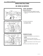 Предварительный просмотр 473 страницы Daewoo MATIZ Service Manual