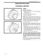 Предварительный просмотр 490 страницы Daewoo MATIZ Service Manual