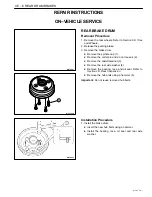 Предварительный просмотр 554 страницы Daewoo MATIZ Service Manual